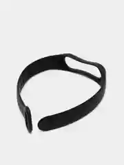 Черный силиконовый ремешок для Xiaomi mi band 3 / 4 / 5 / 6