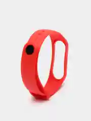 Красный силиконовый ремешок для Xiaomi mi band 3 / 4 / 5 / 6