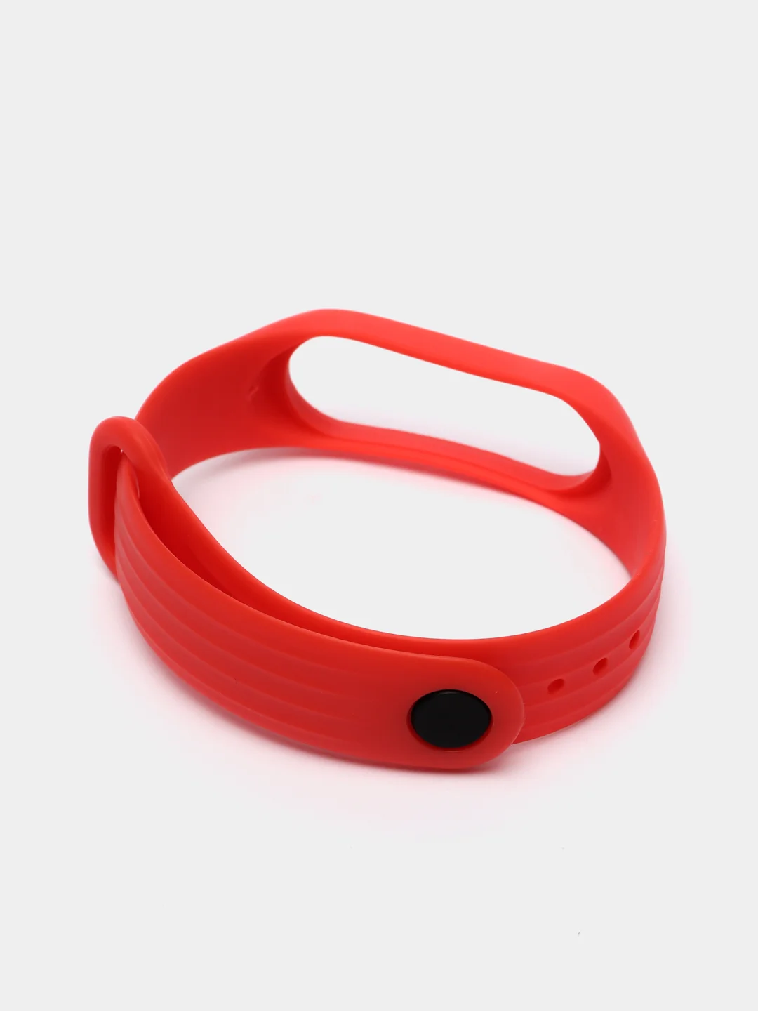 Красный силиконовый ремешок для Xiaomi mi band 3 / 4 / 5 / 6