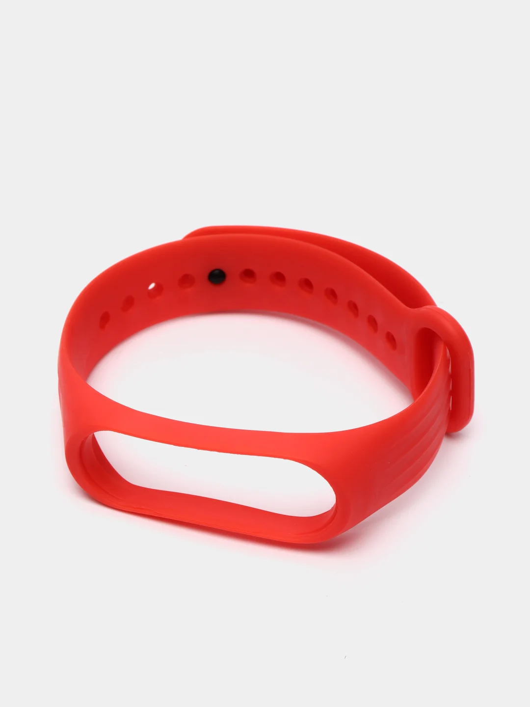 Красный силиконовый ремешок для Xiaomi mi band 3 / 4 / 5 / 6