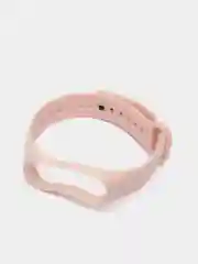 Розовый силиконовый ремешок для Xiaomi mi band 3 / 4 / 5 / 6