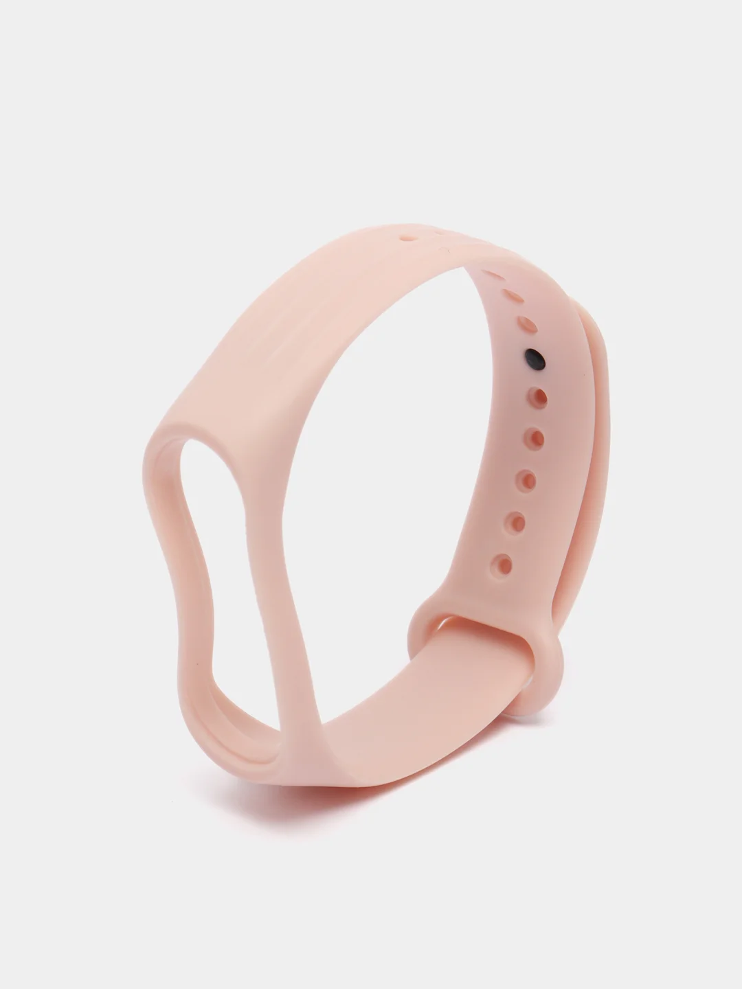 Розовый силиконовый ремешок для Xiaomi mi band 3 / 4 / 5 / 6