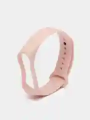 Розовый силиконовый ремешок для Xiaomi mi band 3 / 4 / 5 / 6