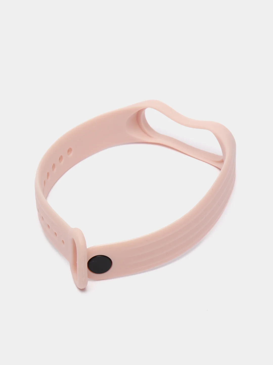 Розовый силиконовый ремешок для Xiaomi mi band 3 / 4 / 5 / 6