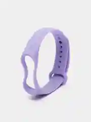 Фиолетовый силиконовый ремешок для Xiaomi mi band 3 / 4 / 5 / 6