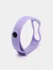 Фиолетовый силиконовый ремешок для Xiaomi mi band 3 / 4 / 5 / 6