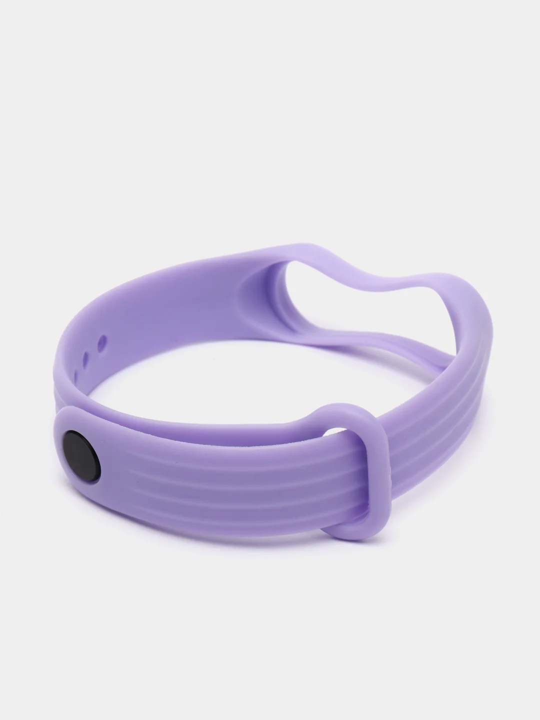 Фиолетовый силиконовый ремешок для Xiaomi mi band 3 / 4 / 5 / 6