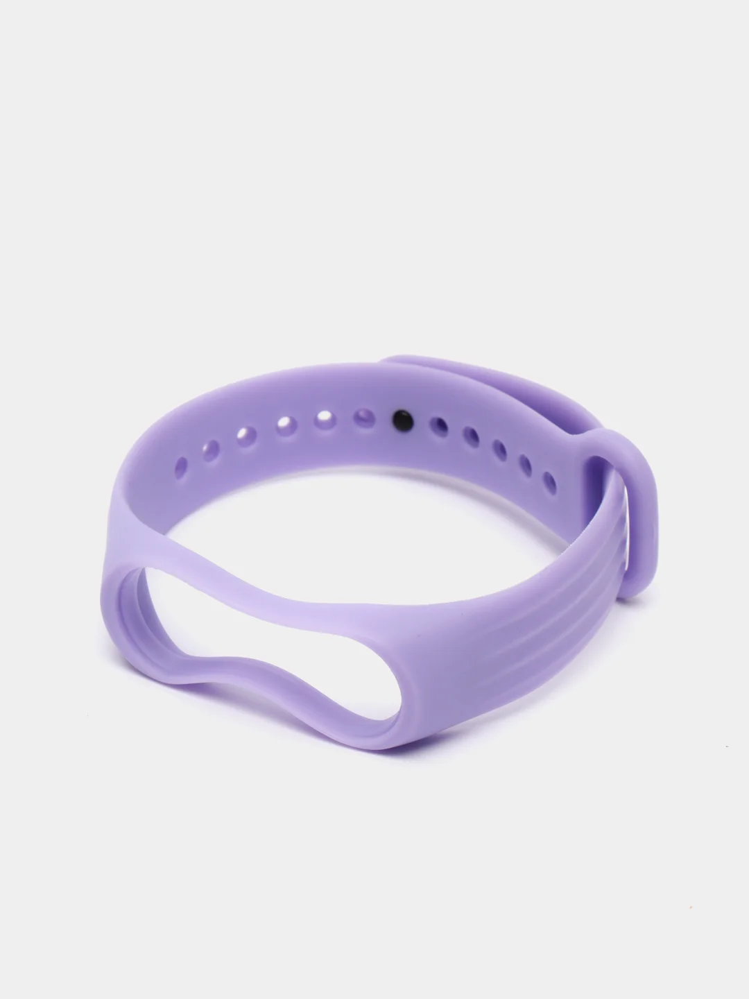 Фиолетовый силиконовый ремешок для Xiaomi mi band 3 / 4 / 5 / 6
