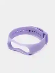 Фиолетовый силиконовый ремешок для Xiaomi mi band 3 / 4 / 5 / 6