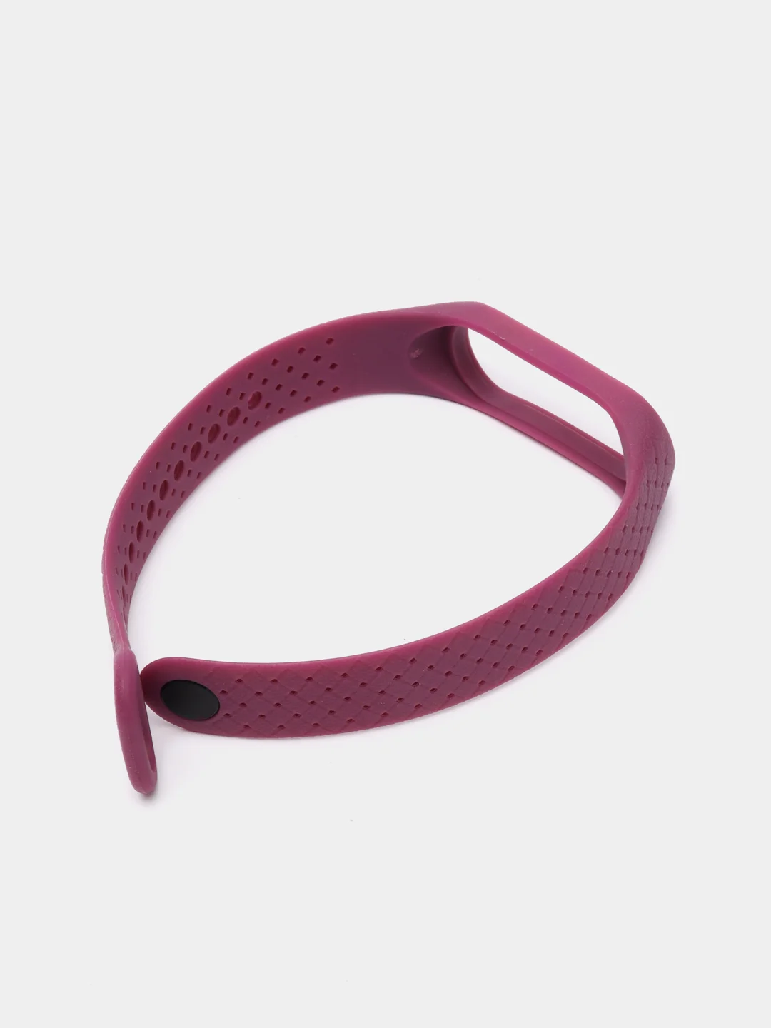 Фиолетовый ремешок для Xiaomi Mi Band 3 / 4 / 5 / 6 силиконовый