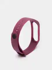 Фиолетовый ремешок для Xiaomi Mi Band 3 / 4 / 5 / 6 силиконовый