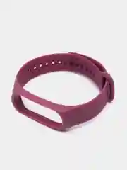 Фиолетовый ремешок для Xiaomi Mi Band 3 / 4 / 5 / 6 силиконовый
