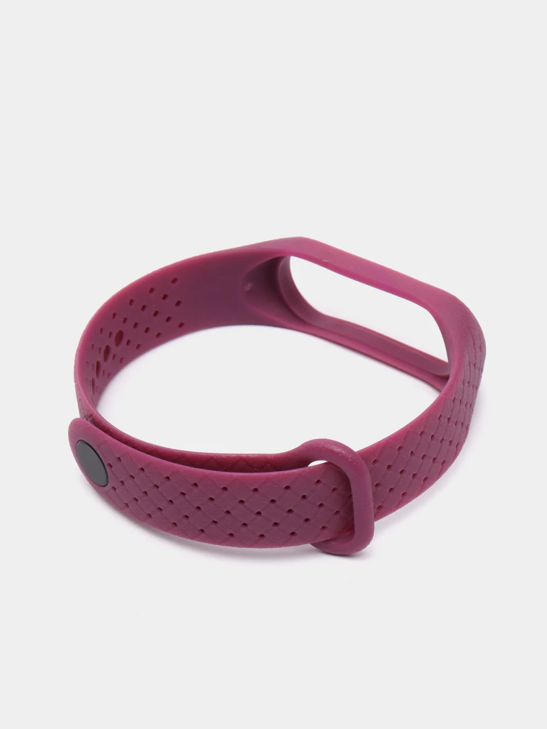 Фиолетовый ремешок для Xiaomi Mi Band 3 / 4 / 5 / 6 силиконовый