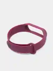 Фиолетовый ремешок для Xiaomi Mi Band 3 / 4 / 5 / 6 силиконовый