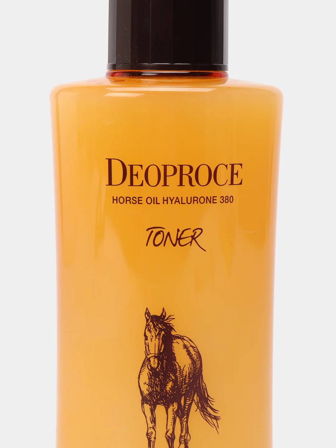 Тонер с гиалуроновой кислотой и лошадиным жиром Deoproce Horse Oil Hyalurone Toner, 380 мл