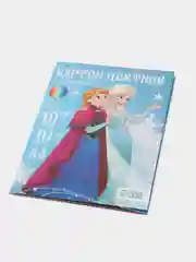 Картон цветной мелованный "Эльза и Анна"