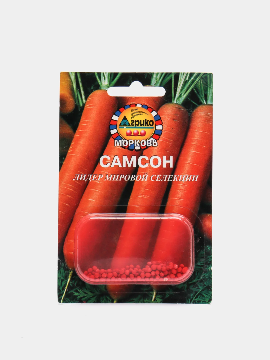 Морковь в гранулах Самсон 100 шт (семена)