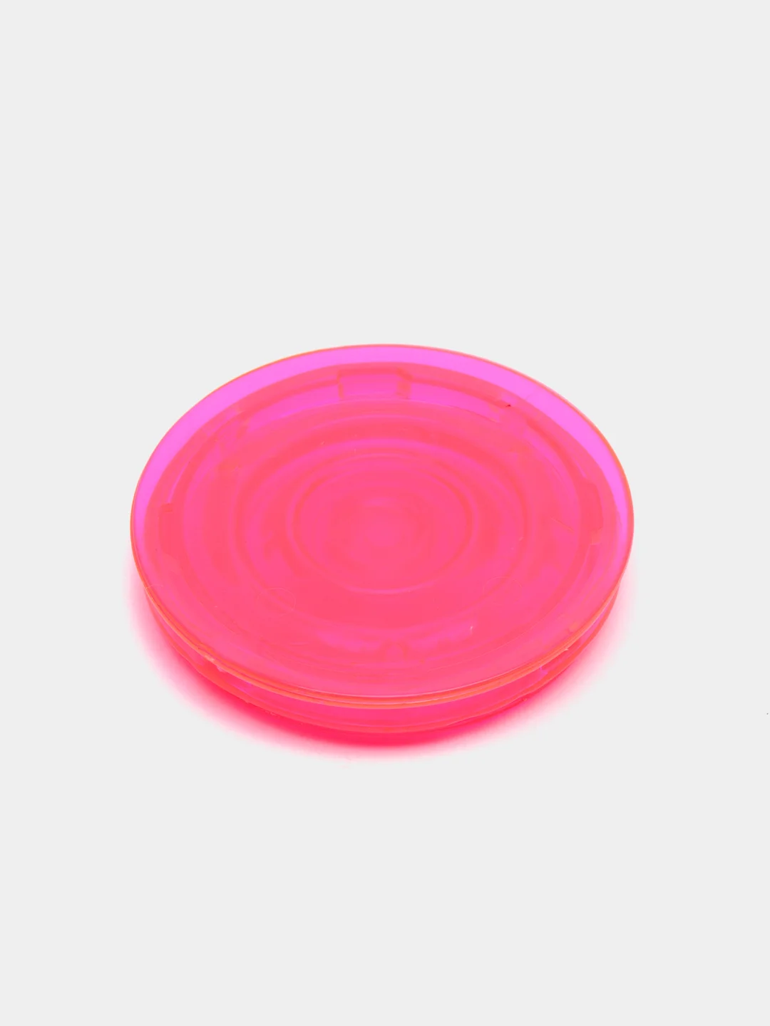Красный держатель для телефона прозрачный Попсокет PopSocket