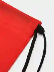 Мешок для обуви, отдел на шнурке, цвет красный