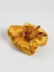 Желтый резинка для волос, атласная