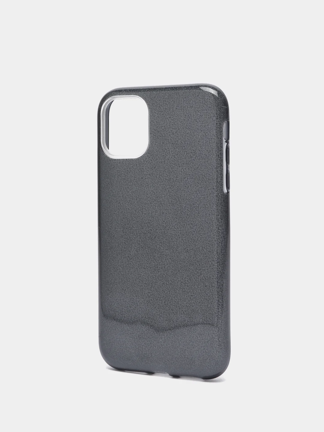 Черный чехол для iPhone 11, блестящий, сияющий