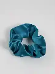 Бирюзовый резинка для волос, атласная