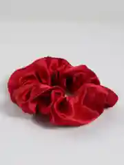 Бордовый резинка для волос, атласная