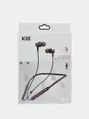 Черный беспроводные Bluetooth наушники KIN SPORT KL-11 с микрофоном
