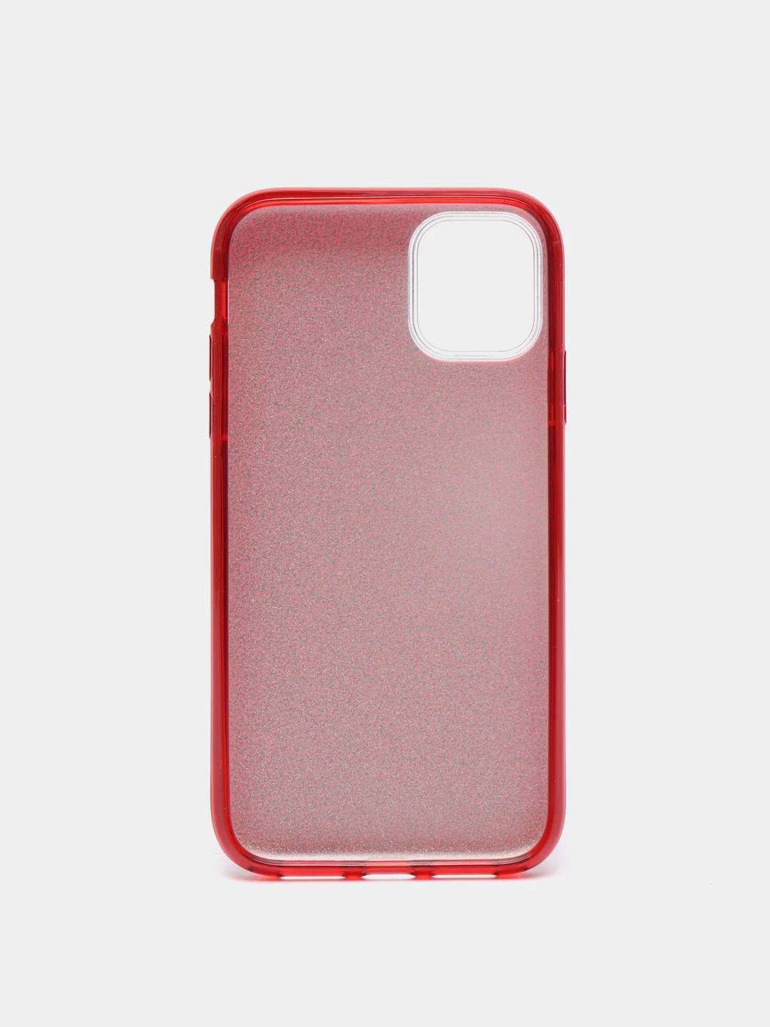 Красный чехол для iPhone 11, блестящий, сияющий