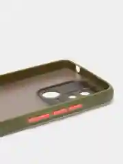 Лесной зеленый чехол Xiaomi Redmi 10C / Poco C40, Поко С40, пластиковый, матовый, с цветными кнопками