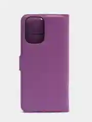 Лавандовый чехол-книжка для Xiaomi Redmi Note 10 / Note 10S, с магнитной застежкой
