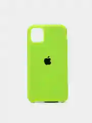 Салатовый чехол Silicone Case для Apple iPhone 11 силиконовый противоударный для айфона Soft Touch