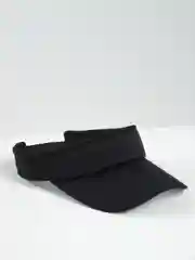 Черный кепка-козырек, унисекс