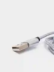 Серебряный кабель для зарядки X-cable, магнитный, 2.1 А, 360 + магнитный коннектор-разъем