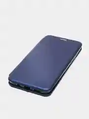 Синий чехол книжка на Xiaomi Redmi Note 8 Pro (Сяоми Редми Нот 8 Про)