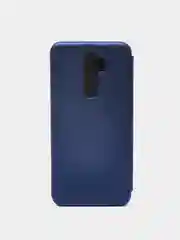 Синий чехол книжка на Xiaomi Redmi Note 8 Pro (Сяоми Редми Нот 8 Про)