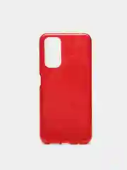 Красный чехол Xiaomi Redmi Note 11 4G, Redmi Note 11S, Сяоми Редми Нот 11 4G, Нот 11C блестящий