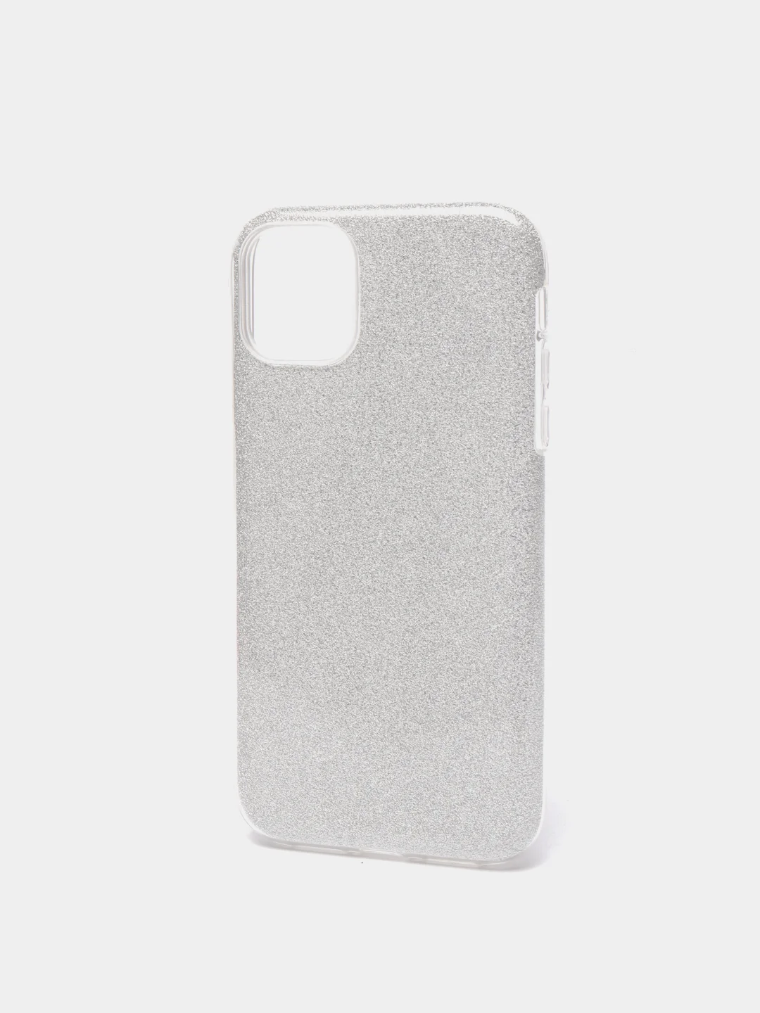 Серебряный чехол для iPhone 11, блестящий, сияющий