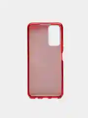 Красный чехол Huawei Honor 10X Lite, Хуавей Хонор 10Х Лайт, блестящий