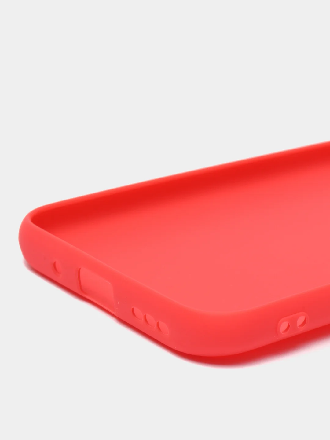 Красный чехол для Xiaomi Redmi 10A, 9C, Сяоми Редми 10А, 9С силиконовый, матовый