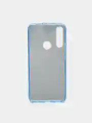 Небесно-голубой чехол Huawei P Smart Z, Honor 9X, Хуавей П Смарт З, Хонор 9Х, блестящий сияющий