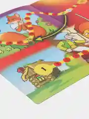 Желтый настольная игра-ходилка "Колобок", в коробке
