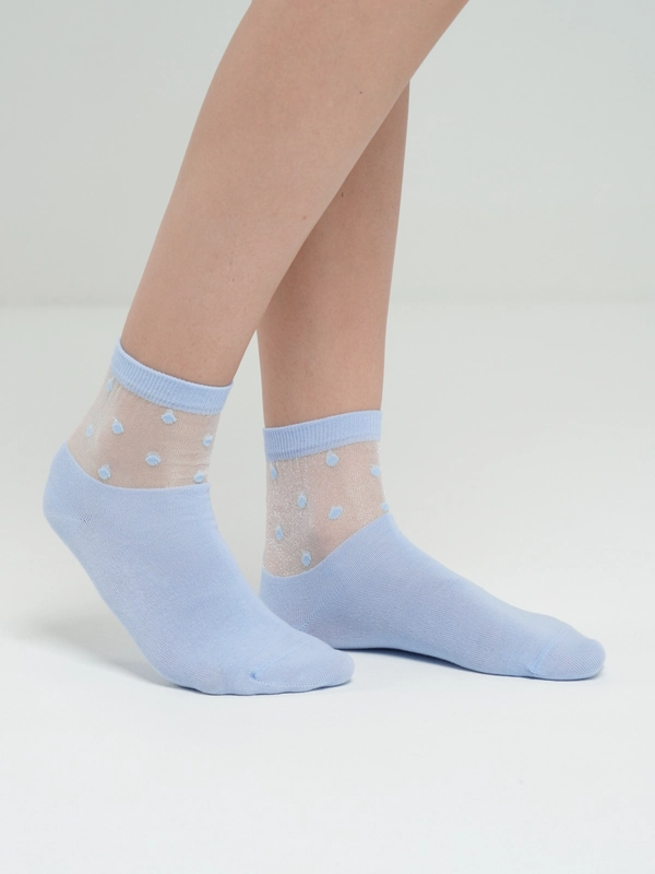 Женские носки Dea Mia Ladies Collection "Брестские", бледно-голубой, 38-39