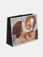 Коричневый пакеты подарочные "Искусство"