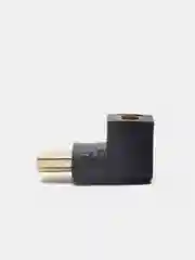 Желтый переходник HDMI-HDMI угловой