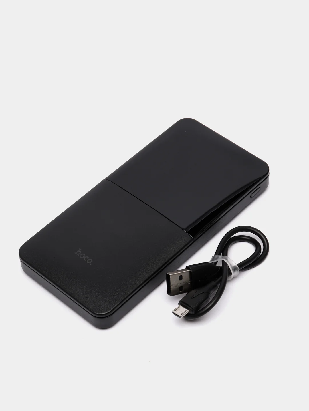 Черный внешний аккумулятор, Power Bank Hoco J42 Led display 10000 mAh