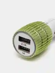 Лайм usb - зарядник в прикуриватель авто