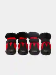 Красный обувь зимняя для собак кошек животных
