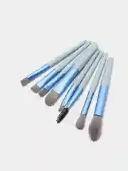 Бирюзовый кисти для макияжа, 8 штук