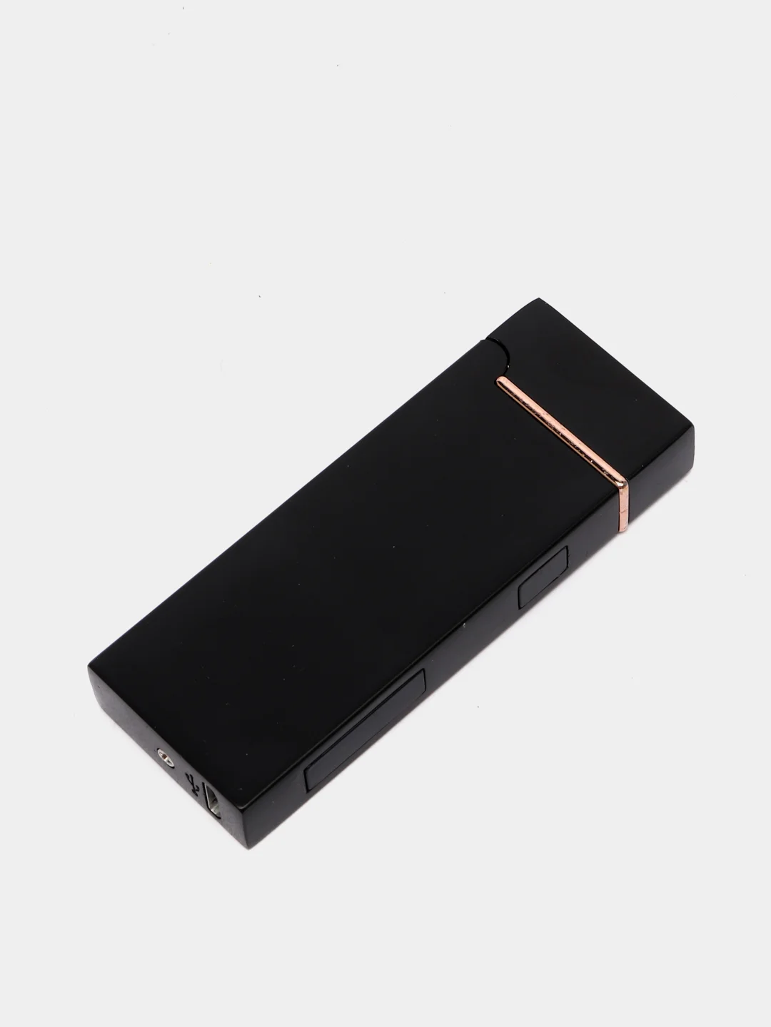 Черный зажигалка электронная металлическая USB зажигалка плазменная спираль зажигалка электронная